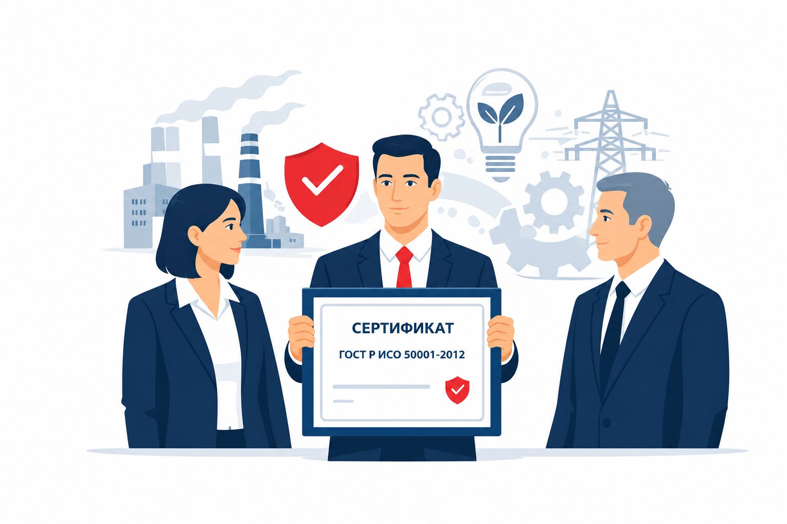 Оформление сертификата ГОСТ Р ИСО 50001-2012 в Казани и по всей республике Татарстан