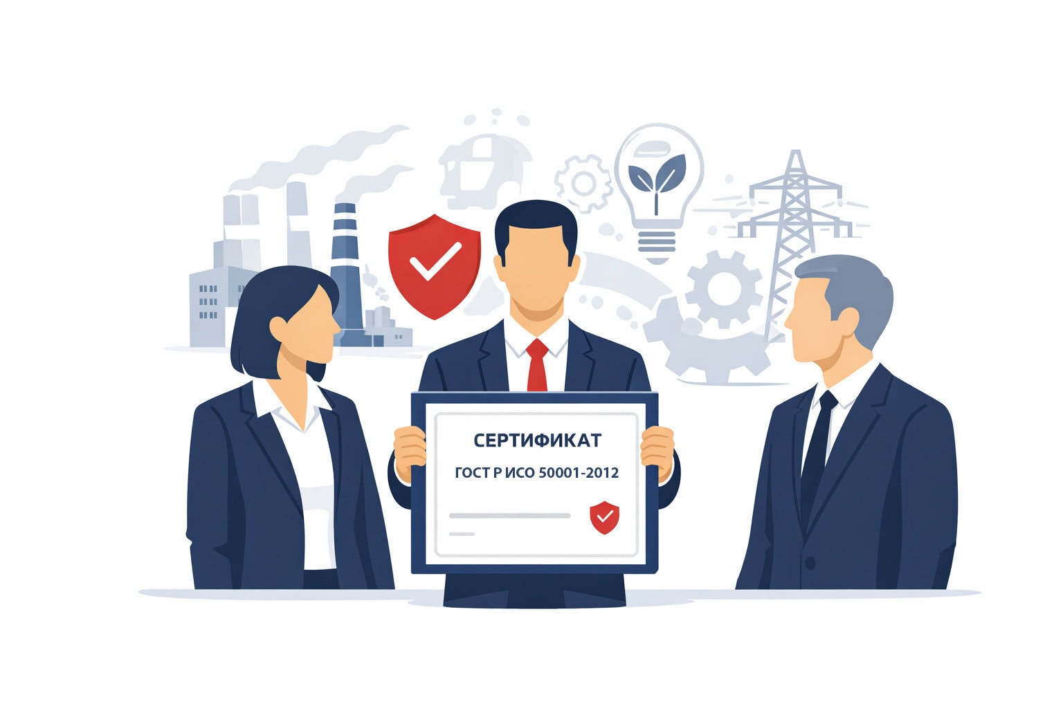 Оформление сертификата ГОСТ Р ИСО 50001-2012 в Казани и по всей республике Татарстан