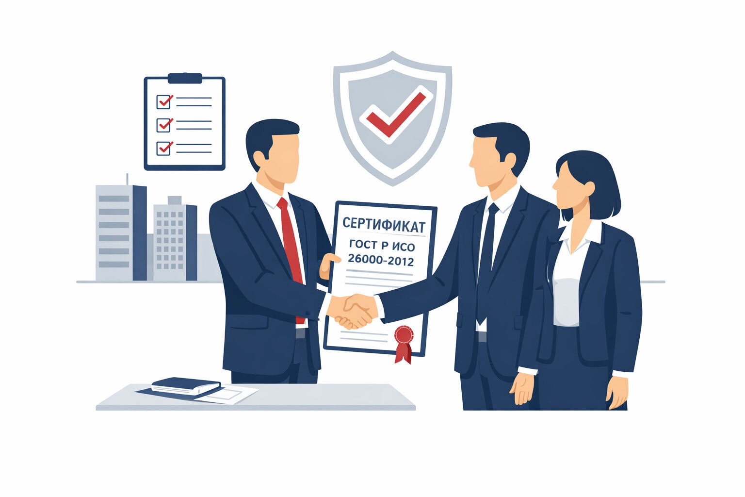 Порядок оформления сертификата ГОСТ Р ИСО 26000-2012 в Казани